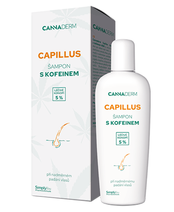 Cannaderm Capillus šampon s kofeinem