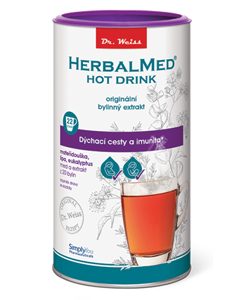 HERBALMED HotDrink Dr.Weiss dých.cesty