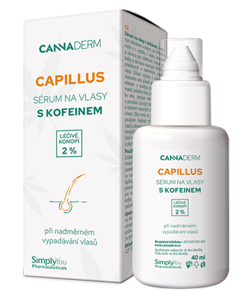 Cannaderm Capillus sérum na vlasy s kofeinem