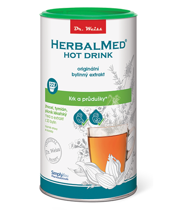 HERBALMED HotDrink krk a průdušky
