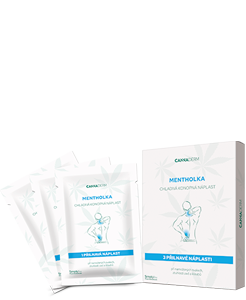 Cannaderm Mentholka chladivá konopná náplast